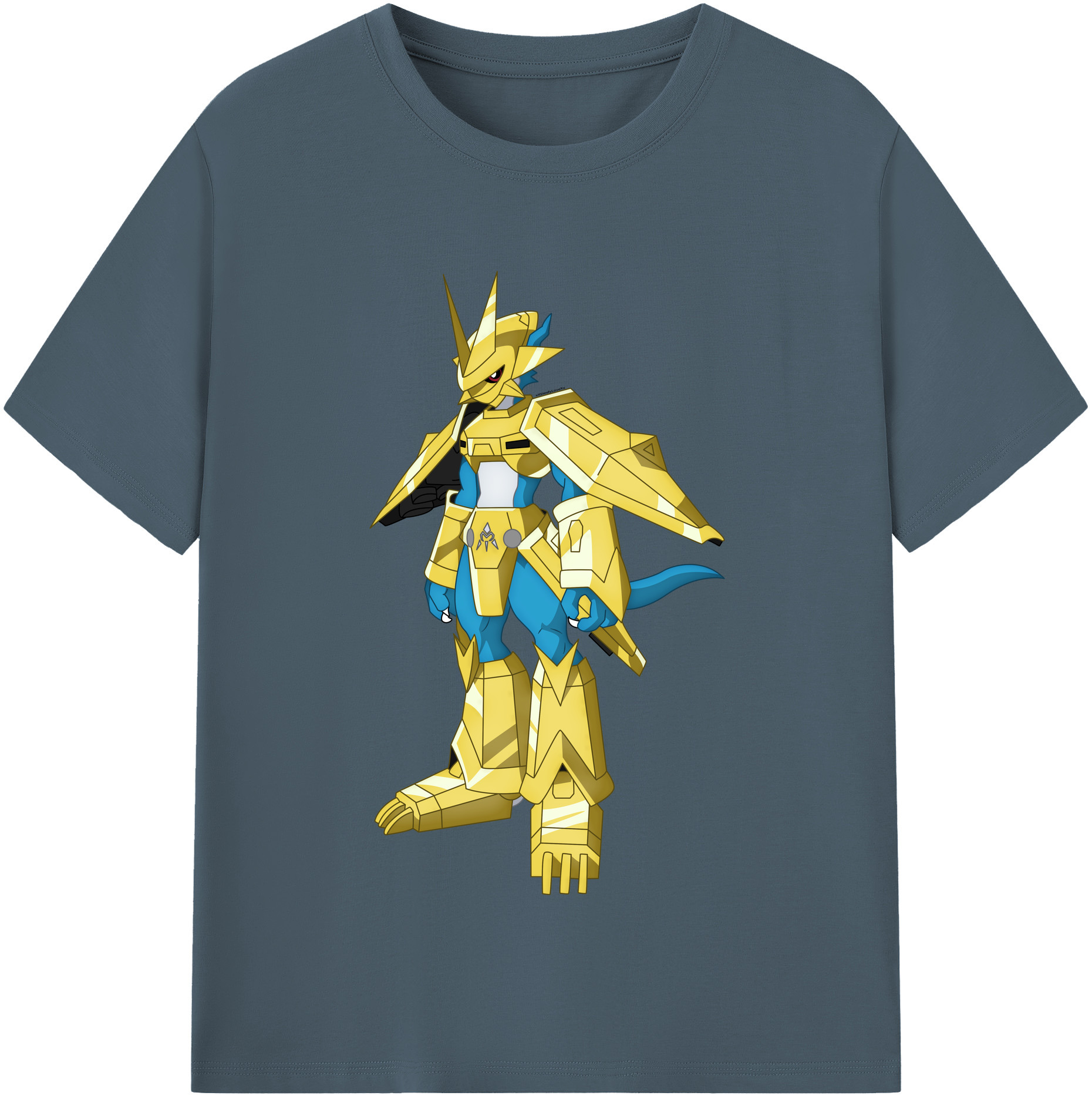 （画像用） Digimon デジタルモンスター/デジモン 綿100％半袖Tシャツ（フロントプリント）
